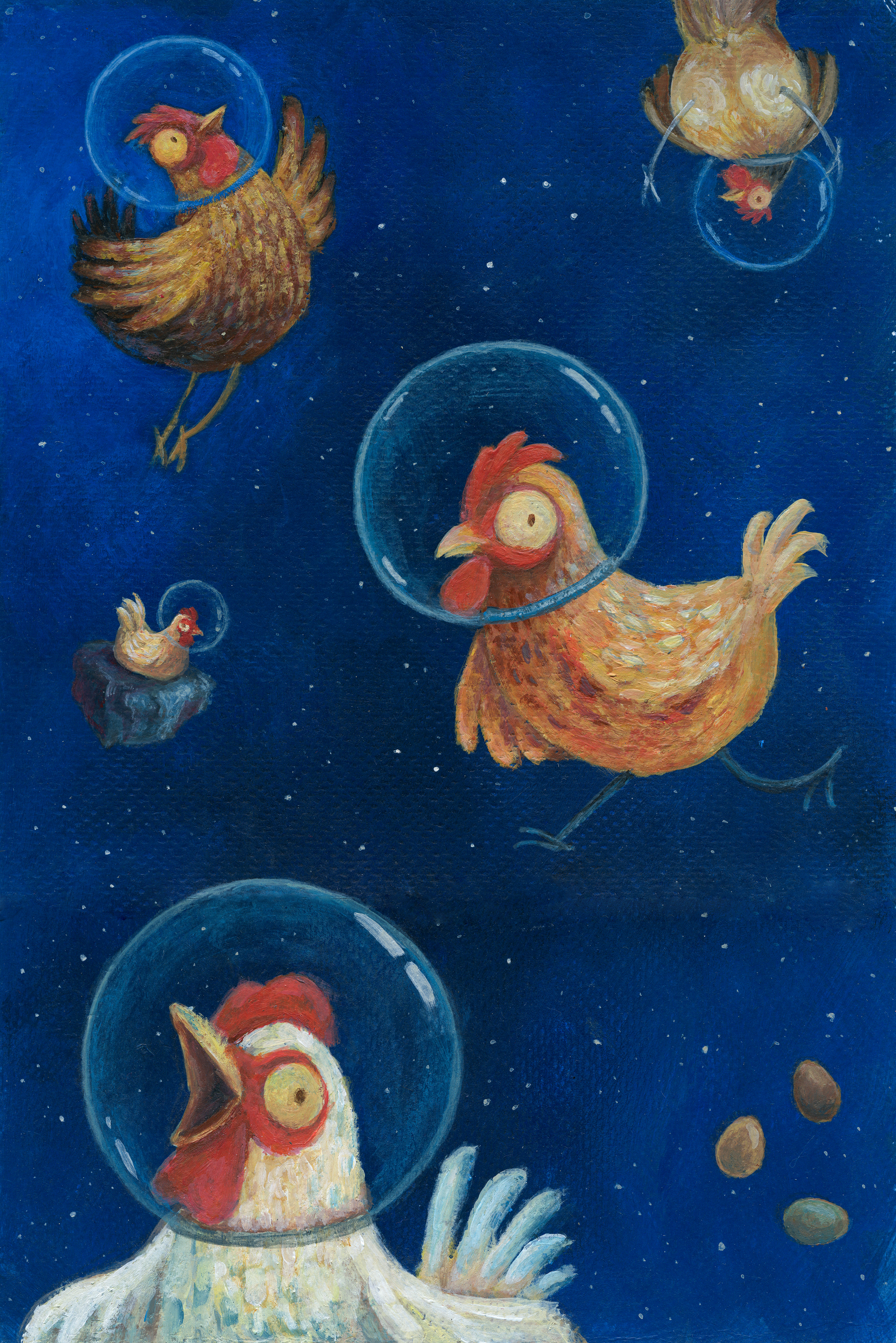 Gallinelle (quadernino d'artista)-image